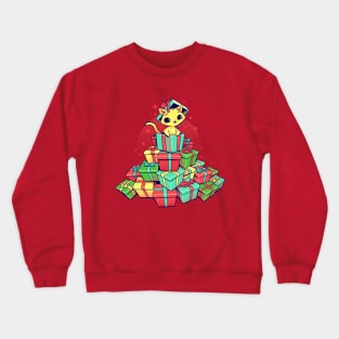 Tons of Xmas Gifts Ugly Sweater by Tobe Fonseca Crewneck Sweatshirt